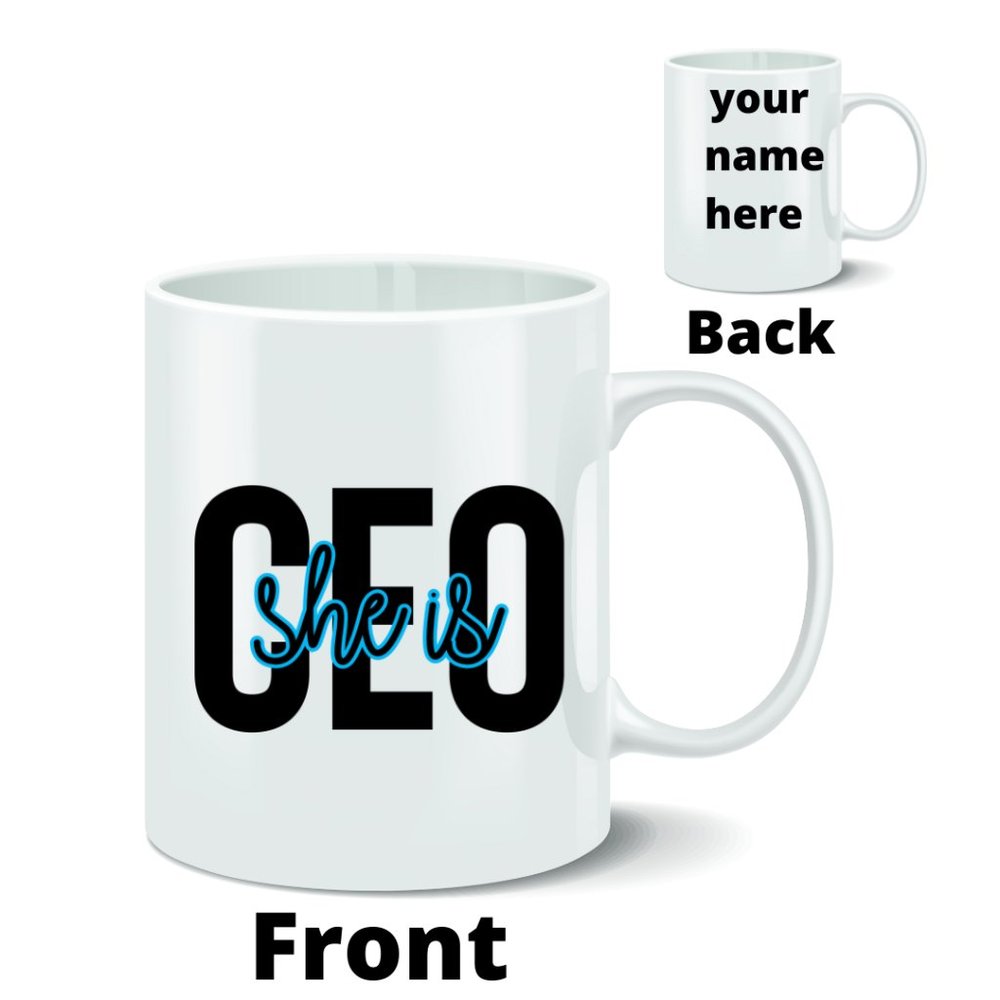 She Is CEO Coffee Mug